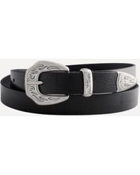 MOLEBO - M2438 Leather Belt - Lyst