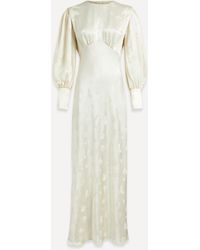 RIXO London - Women's Clementine Silk Gown 16 - Lyst