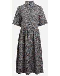 Liberty - Tana Lawn Cotton Gallery Shirdress - Lyst