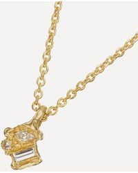 Ellis Mhairi Cameron - 14Ct X Legacy Mixed Diamond Scatter Pendant Necklace I - Lyst