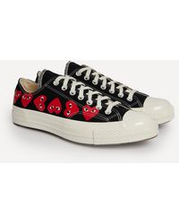 COMME DES GARÇONS PLAY - Mens X Converse The Chuck Taylor All Star 70s Canvas Low-top Trainers 11 - Lyst