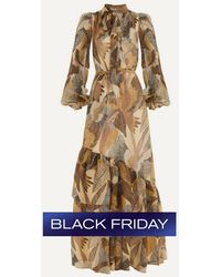 FARM Rio - Dotted Macaws Maxi Dress - Lyst