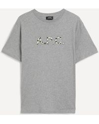 A.P.C. - A. P.c. Mens Willow T-shirt - Lyst