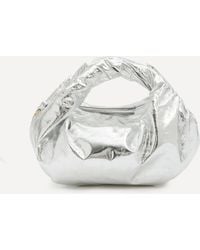 Dries Van Noten - Women's Twisted Handle Metallic Tote Bag One Size - Lyst