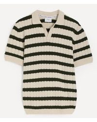 Percival - Stine Knit Polo Shirt - Lyst