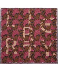Liberty - Women's Alphabet Lauras Reverie 90x90 Silk Scarf One Size - Lyst