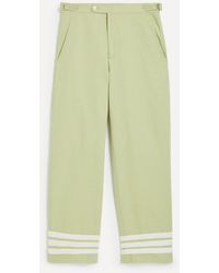 Bode - Cream Tri-Stripe Trousers - Lyst