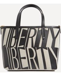 Liberty - Letters Mini Tote Bag One Size - Lyst