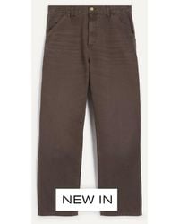 Carhartt - Single Knee Canvas Trousers - Lyst
