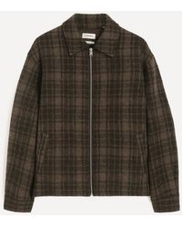 FRAME - Padded Tweed Jacket - Lyst