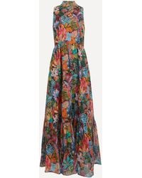 Liberty - Women's Jungle Trip Sheer Cotton Chiffon Veranda Dress - Lyst