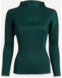Pleats Please Issey Miyake - Women's Monthly Colours November Pleated Top 4 - Lyst