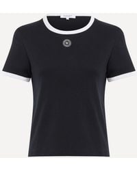 Sporty & Rich - Srhwc Ringer T-Shirt - Lyst