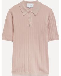 Wax London - Mens Naples Pink Polo Shirt - Lyst