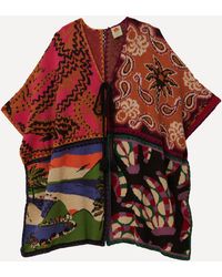 FARM Rio - Women's Mixed Prints Knitted Kimono Xs - Lyst