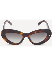 Celine - 3 Dots Acetate Butterfly Sunglasses - Lyst