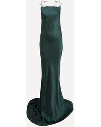 Maison Margiela - Women's Hammered Satin Gown 10 - Lyst