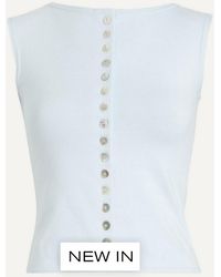 Susamusa - Sadaf Jersey Buttoned Top - Lyst