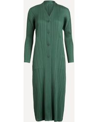 Pleats Please Issey Miyake - Women's Monthly Colours December Long Coat 4 - Lyst