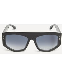 Isabel Marant - Women's Acetate Geometric Black Sunglasses One Size - Lyst