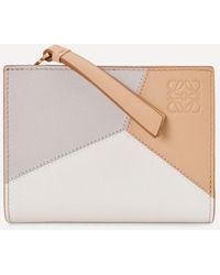 Loewe - Puzzle Compact Ghost Leather Wallet - Lyst