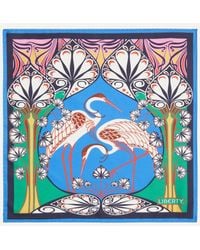 Liberty - Heron Silk Scarf 45 - Lyst
