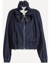 Dries Van Noten - Denim Cocoon Blouson Jacket - Lyst