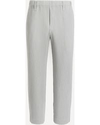 Homme Plissé Issey Miyake - Mens Core Pleated Straight Leg Trousers 2 - Lyst