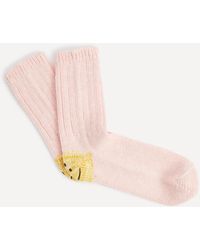 Kapital - Mens Three-pack Rainbow Happy Heel Socks One Size - Lyst