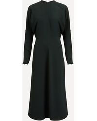 Victoria Beckham - Long Sleeve Dolman Midi Dress - Lyst