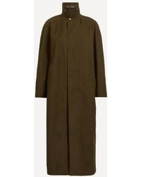 A.P.C. - A. P.C. Gaia Waxed Cotton Coat - Lyst