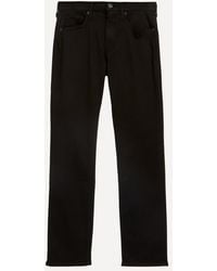 PAIGE - Mens Normandie Black Shadow Straight Fit Jeans - Lyst