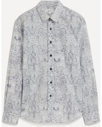 Liberty - Mens Indigo Morris Lasenby Tana Lawn Cotton Casual Classic Shirt - Lyst