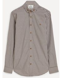 Vivienne Westwood - Plaid Two-Button Krall Shirt - Lyst