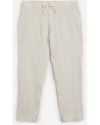Marané - Elasticated Linen Trousers - Lyst