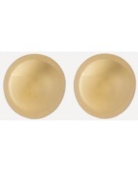 Kenneth Jay Lane - Plated Domed Button Clip-On Earrings - Lyst