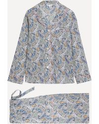 Liberty - Women's Bourton Tana Lawn Cotton Pyjama Set Xxl - Lyst