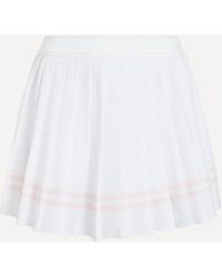 Sporty & Rich - Vendome Script Pleated Skirt - Lyst