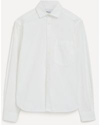 With Nothing Underneath - The Classic Cotton Poplin Shirt - Lyst