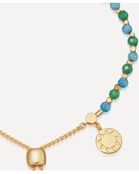 Astley Clarke Gold Plated Vermeil Silver X Theirworld Kula Gemstone Charity Bracelet - Metallic