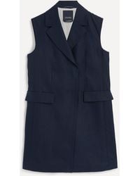 Max Mara - Women's Marie Linen Long Vest 8 - Lyst