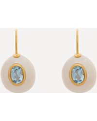 Lizzie Fortunato - Gold-plated Pearl Pablo Drop Earrings One Size - Lyst