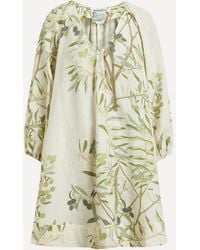 BERNADETTE - Short Georgette Dress - Lyst