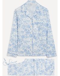 Liberty - Tana Lawn Cotton Pyjama Set - Lyst