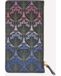 Liberty - Women's Dusk Iphis Zipped Card Case One Size - Lyst