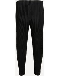 Homme Plissé Issey Miyake - Mens Mc February Pleated Tapered Trousers 1 - Lyst
