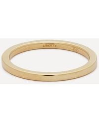 Liberty - 9Ct Plain Ring - Lyst