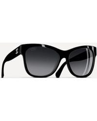 CHANEL - Square Sunglasses - Lyst