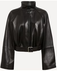 Loewe - Short Nappa Lambskin Trench Jacket - Lyst