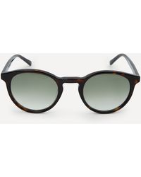 YMC Albert Round Sunglasses - Brown